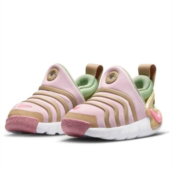 NIKE | Dynamo Go Pink Foam Sesame DH3438-600 girls Sz 12 - Picture 1 of 5